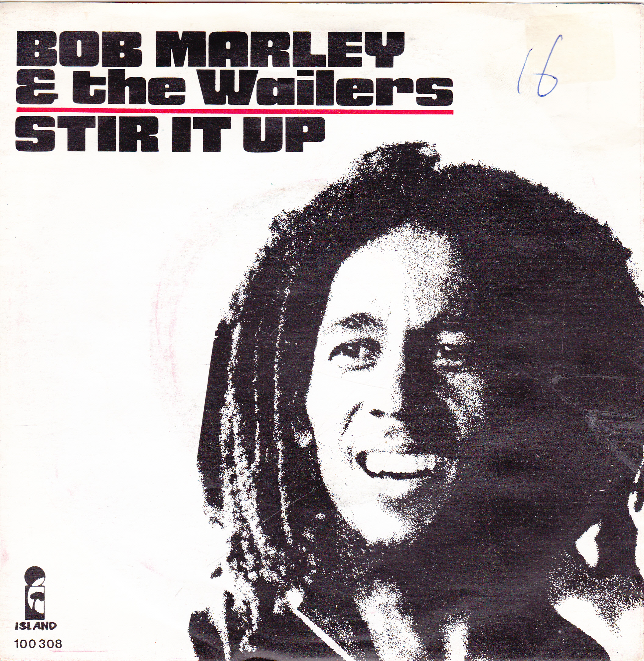 Bob Marley & the Wailers – “Stir It Up” Dutch single cover