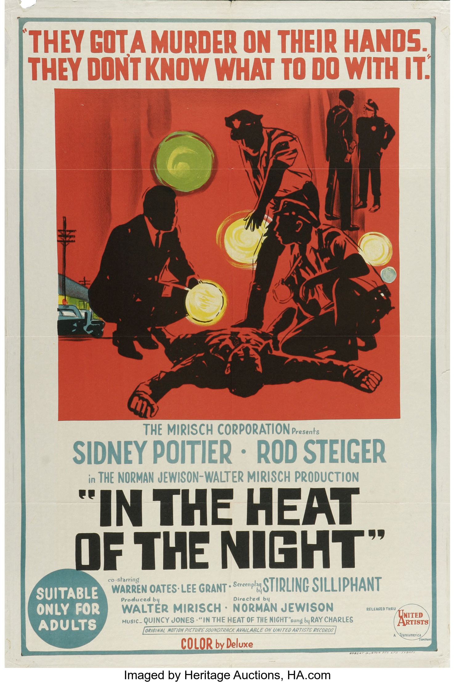 In The Heat Of The Night Theme Song In the Heat of the Night movie posters - Fonts In Use