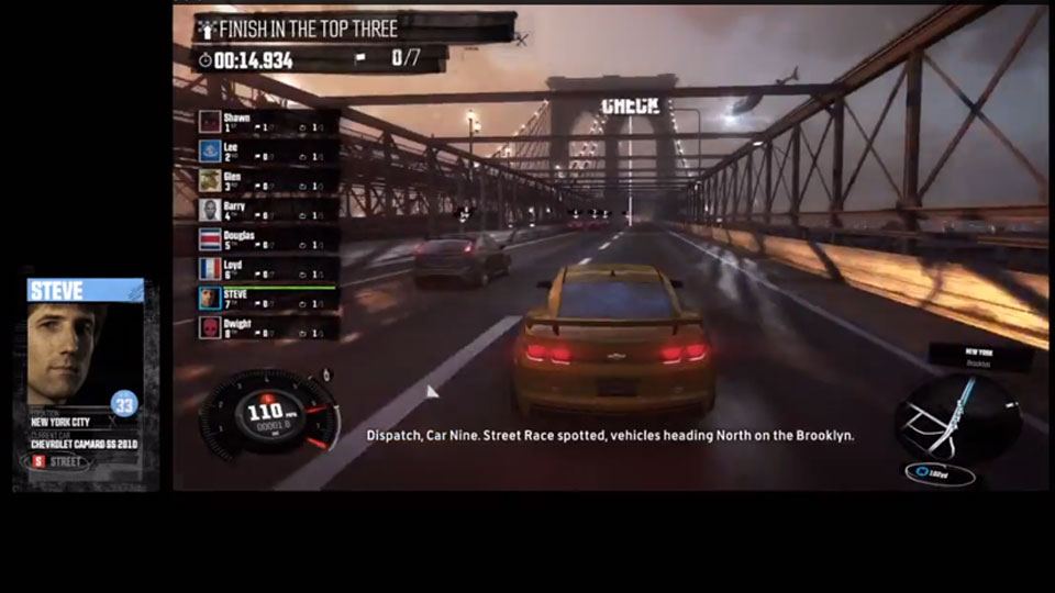 The Crew video game - Fonts In Use