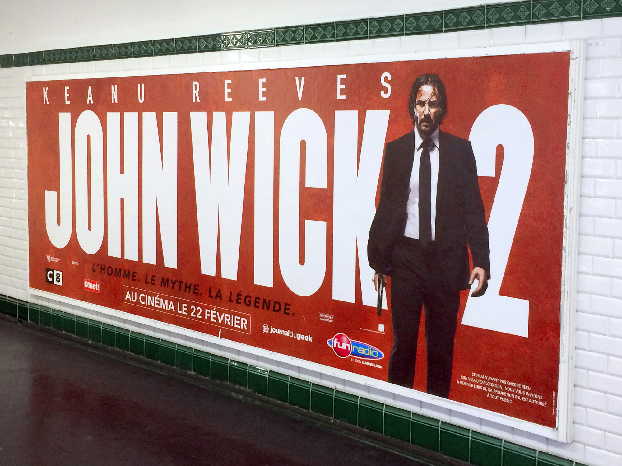 John Wick 2 movie poster  John wick movie, Keanu reeves, Movie posters