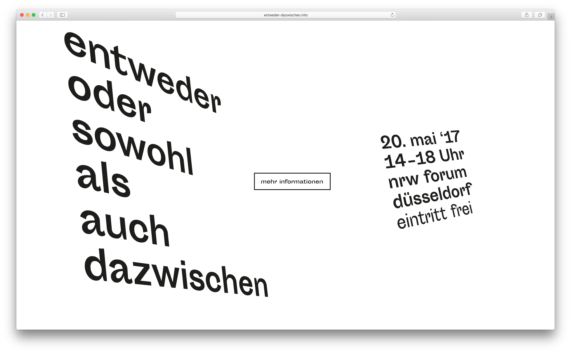 "Sowohl als auch" vs. "entweder oder"